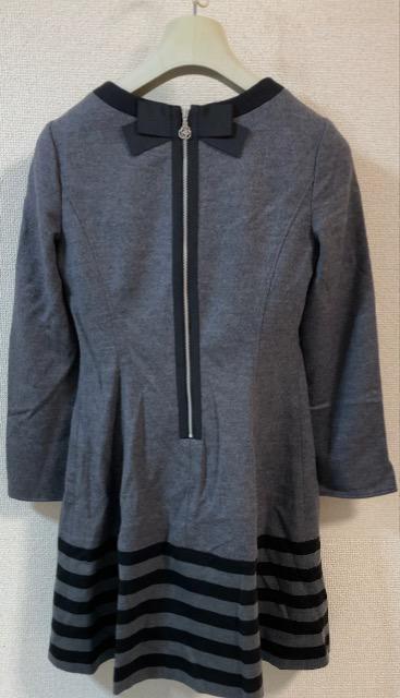 特価★未使用に近いM'S GRACYエムズグレイシーグレー上品ウールキュプラワンピースフェミニン春秋冬季節を問わず大活躍裏地付き < 女性ファッション  特価★未使用に近いM'S GRACYエムズグレイシーグレー上品ウールキュプラワンピースフェミニン春秋冬季節を問わず大活躍裏地付き < 女性ファッションの