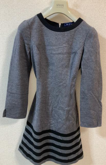 特価★未使用に近いM'S GRACYエムズグレイシーグレー上品ウールキュプラワンピースフェミニン春秋冬季節を問わず大活躍裏地付き < 女性ファッション  特価★未使用に近いM'S GRACYエムズグレイシーグレー上品ウールキュプラワンピースフェミニン春秋冬季節を問わず大活躍裏地付き < 女性ファッションの