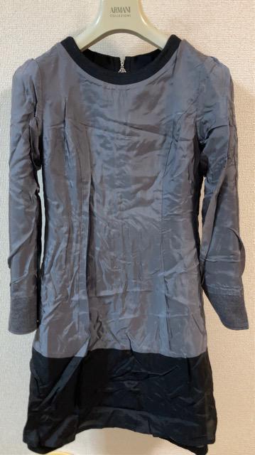 特価★未使用に近いM'S GRACYエムズグレイシーグレー上品ウールキュプラワンピースフェミニン春秋冬季節を問わず大活躍裏地付き < 女性ファッション  特価★未使用に近いM'S GRACYエムズグレイシーグレー上品ウールキュプラワンピースフェミニン春秋冬季節を問わず大活躍裏地付き < 女性ファッションの