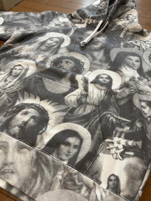 18AW Supreme Jesus and Mary Hooded Sweatshirt maria グレー Mサイズ < ブランド  18AW Supreme Jesus and Mary Hooded Sweatshirt maria グレー Mサイズ < ブランドの