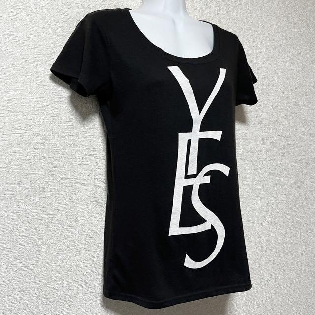 【L】『YES』プリントパロディTシャツ < 女性ファッション  【L】『YES』プリントパロディTシャツ < 女性ファッションの