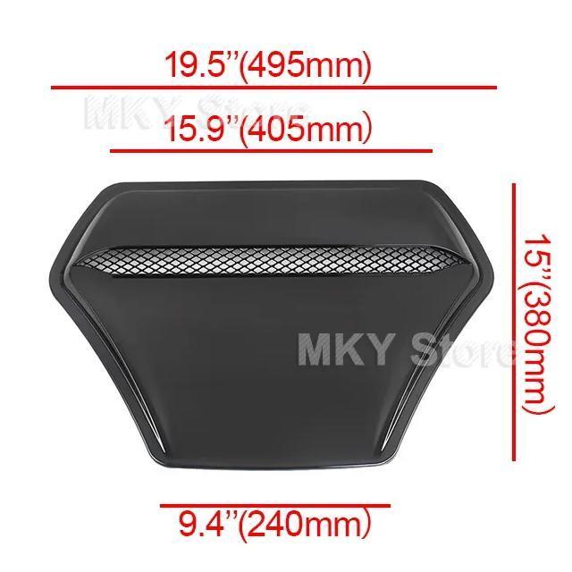 ボンネットダミーダクト光沢ありブラック 汎用タイプ 貼るだけで愛車が大変身 エアーダクトボンネットダクト 両面テープ簡単カスタム < 自動車/バイク ボンネットダミーダクト光沢ありブラック 汎用タイプ 貼るだけで愛車が大変身 エアーダクトボンネットダクト 両面テープ簡単カスタム < 自動車/バイク