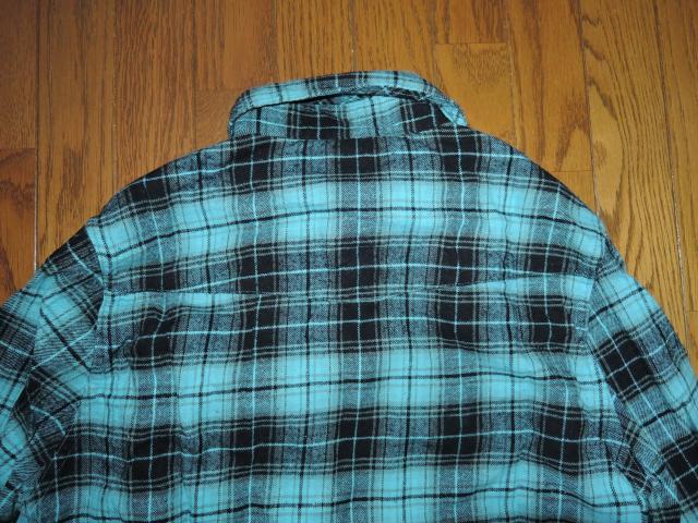 MARBLES マーブルズ チェックシャツ S 青黒系 特殊加工 長袖シャツ TMT < ブランド  MARBLES マーブルズ チェックシャツ S 青黒系 特殊加工 長袖シャツ TMT < ブランドの