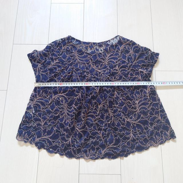 美品 ZARA BASIC レーストップス サイズS < ブランド  美品 ZARA BASIC レーストップス サイズS < ブランドの