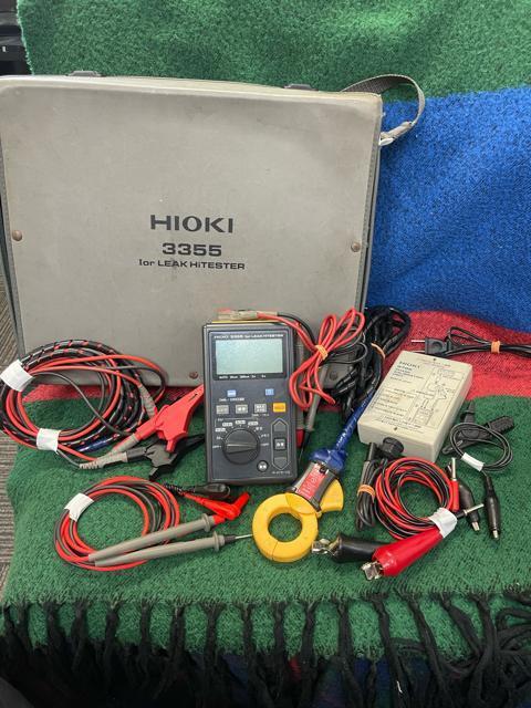 HIOKI 日置電機 Ior LEAK HiTESTER リークハイテスタ 3355 ケース付き 稼働品 日置電機 測定器 < 自動車/バイク HIOKI 日置電機 Ior LEAK HiTESTER リークハイテスタ 3355 ケース付き 稼働品 日置電機 測定器 < 自動車/バイク