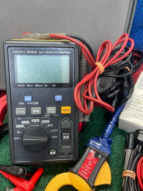 HIOKI 日置電機 Ior LEAK HiTESTER リークハイテスタ 3355 ケース付き 稼働品 日置電機 測定器 < 自動車/バイク HIOKI 日置電機 Ior LEAK HiTESTER リークハイテスタ 3355 ケース付き 稼働品 日置電機 測定器 < 自動車/バイク