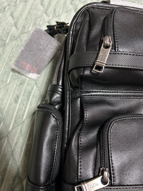 未使用品 TUMIアルファ3バックパック レザー リュック < ブランド 未使用品 TUMIアルファ3バックパック レザー リュック < ブランドの