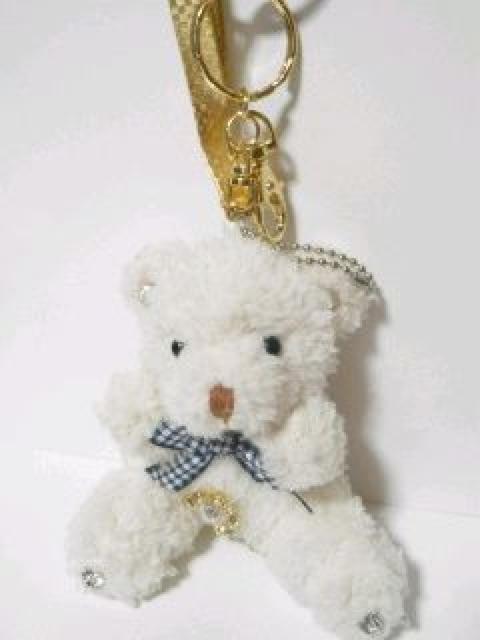 《New》キラキラ・ラインストーン★プリンセスくま*バッグチャーム/キーホルダー < 女性ファッション  《New》キラキラ・ラインストーン★プリンセスくま*バッグチャーム/キーホルダー < 女性ファッションの