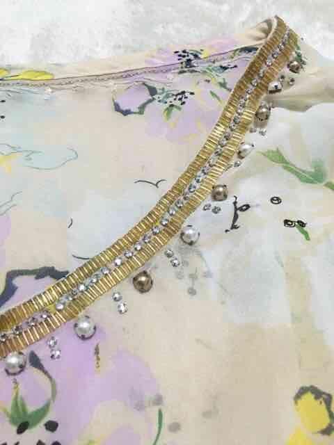 GRACECONTINENTALドルマンフラワーチュニックシースルートップス < ブランド GRACECONTINENTALドルマンフラワーチュニックシースルートップス < ブランドの