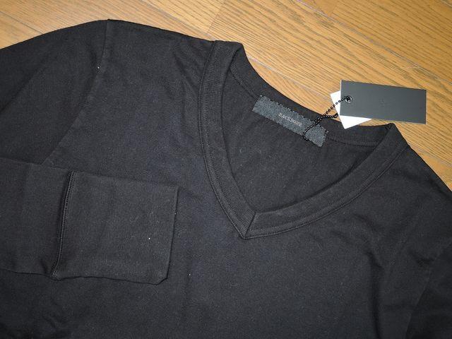 新品BACKBONEバックボーンカットソーM黒スカルV字ロンT < ブランド  新品BACKBONEバックボーンカットソーM黒スカルV字ロンT < ブランドの