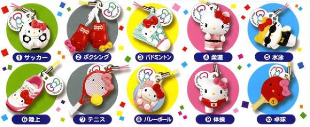 【キティ】可愛い♪ストラップ付 目指せ!金メダル!スポーツマスコット < ホビー 【キティ】可愛い♪ストラップ付 目指せ!金メダル!スポーツマスコット < ホビーの