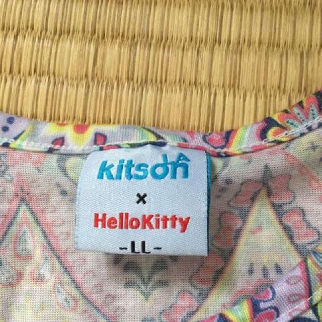 kitson L.A.×ハローキティ・Aラインマキシ丈ワンピースLL < ブランド kitson L.A.×ハローキティ・Aラインマキシ丈ワンピースLL < ブランドの