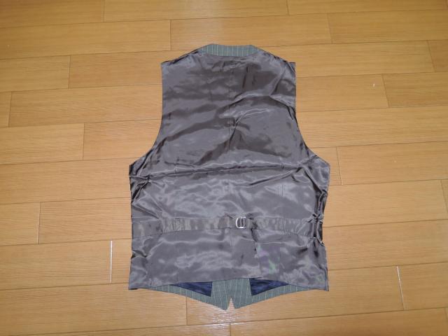 新品ポールスミスPaul SmithジレベストM灰ストライプ < ブランド 新品ポールスミスPaul SmithジレベストM灰ストライプ < ブランドの