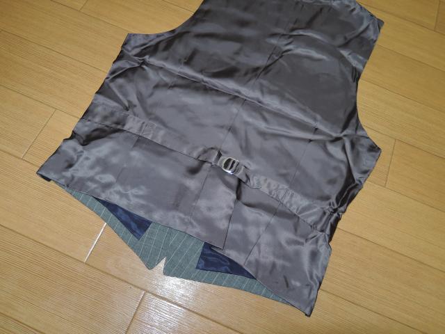 新品ポールスミスPaul SmithジレベストM灰ストライプ < ブランド 新品ポールスミスPaul SmithジレベストM灰ストライプ < ブランドの