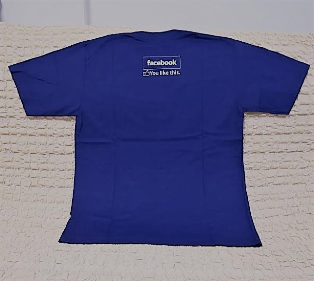 フェイスブック★facebook★おもしろTシャツ★XL★紫★ < 男性ファッション  フェイスブック★facebook★おもしろTシャツ★XL★紫★ < 男性ファッションの