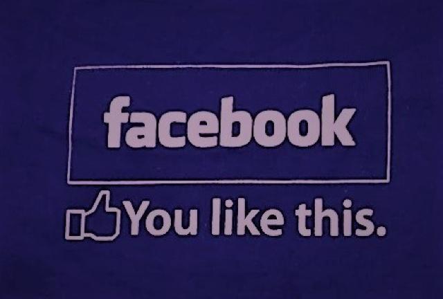 フェイスブック★facebook★おもしろTシャツ★XL★紫★ < 男性ファッション  フェイスブック★facebook★おもしろTシャツ★XL★紫★ < 男性ファッションの