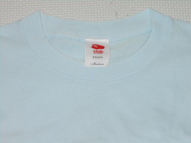 クラブニンテンドーTシャツ2010 ブルー Mサイズ < 男性ファッション  クラブニンテンドーTシャツ2010 ブルー Mサイズ < 男性ファッションの