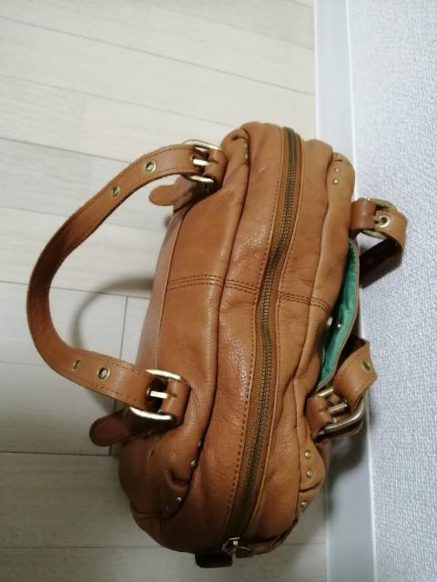 特価★オールレザー本革ハンドバッグブラウン超スタイリッシュハンドル長さ調整可長持ち < 女性ファッション  特価★オールレザー本革ハンドバッグブラウン超スタイリッシュハンドル長さ調整可長持ち < 女性ファッションの