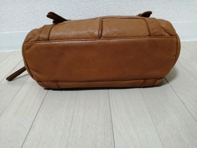 特価★オールレザー本革ハンドバッグブラウン超スタイリッシュハンドル長さ調整可長持ち < 女性ファッション  特価★オールレザー本革ハンドバッグブラウン超スタイリッシュハンドル長さ調整可長持ち < 女性ファッションの