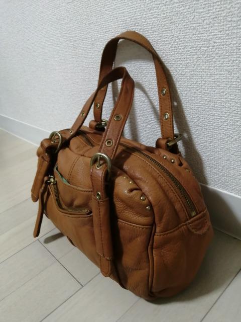 特価★オールレザー本革ハンドバッグブラウン超スタイリッシュハンドル長さ調整可長持ち < 女性ファッション  特価★オールレザー本革ハンドバッグブラウン超スタイリッシュハンドル長さ調整可長持ち < 女性ファッションの