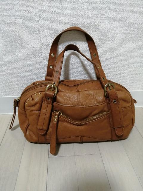 特価★オールレザー本革ハンドバッグブラウン超スタイリッシュハンドル長さ調整可長持ち < 女性ファッション  特価★オールレザー本革ハンドバッグブラウン超スタイリッシュハンドル長さ調整可長持ち < 女性ファッションの