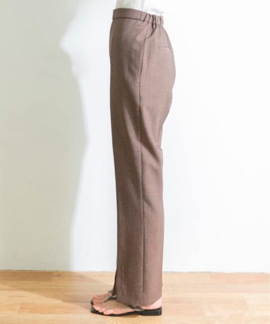 定価13,200円●URBAN RESEARCHアーバンリサーチ【美品】美脚 スリットパンツ●38 ブラウン < ブランド  定価13,200円●URBAN RESEARCHアーバンリサーチ【美品】美脚 スリットパンツ●38 ブラウン < ブランドの