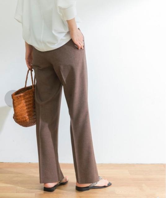 定価13,200円●URBAN RESEARCHアーバンリサーチ【美品】美脚 スリットパンツ●38 ブラウン < ブランド  定価13,200円●URBAN RESEARCHアーバンリサーチ【美品】美脚 スリットパンツ●38 ブラウン < ブランドの