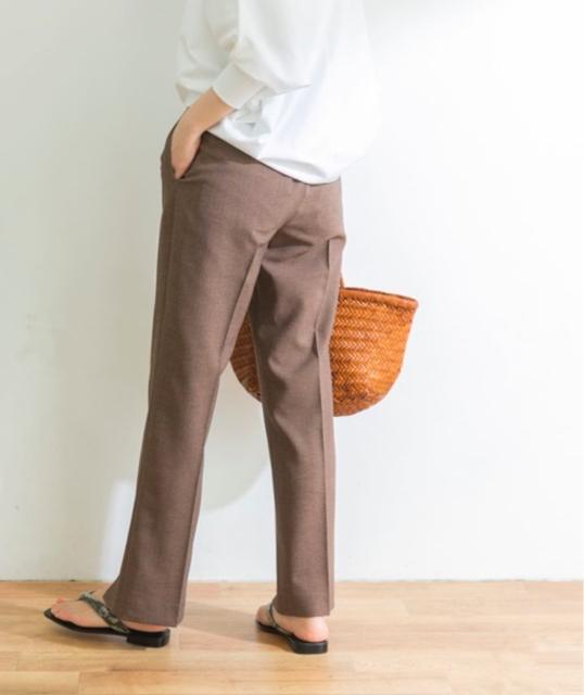 定価13,200円●URBAN RESEARCHアーバンリサーチ【美品】美脚 スリットパンツ●38 ブラウン < ブランド  定価13,200円●URBAN RESEARCHアーバンリサーチ【美品】美脚 スリットパンツ●38 ブラウン < ブランドの