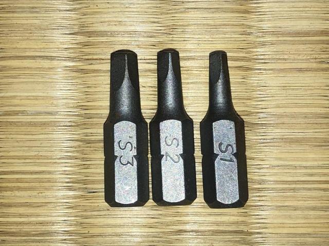 スクエアドライバービット 3サイズセット ロバートソンドライバービット < 自動車/バイク スクエアドライバービット 3サイズセット ロバートソンドライバービット < 自動車/バイク