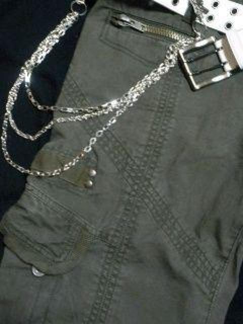 【LOWBOX】《New》膝ジッパー(4way)★ミリタリー*カーゴパンツ<カーキL> < 男性ファッション 【LOWBOX】《New》膝ジッパー(4way)★ミリタリー*カーゴパンツ<カーキL> < 男性ファッションの