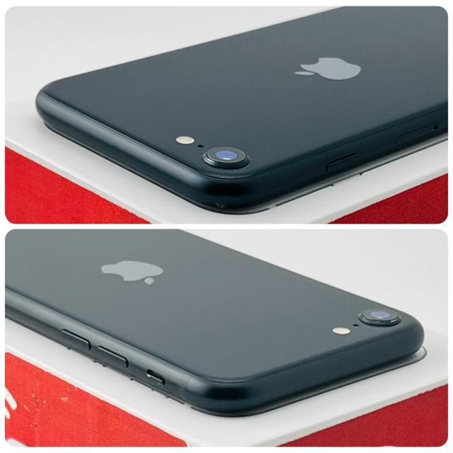 C iPhone SE 3 64 GB �u���b�N SIM�t���[ �{�� �� �Ɠd/AV�� 