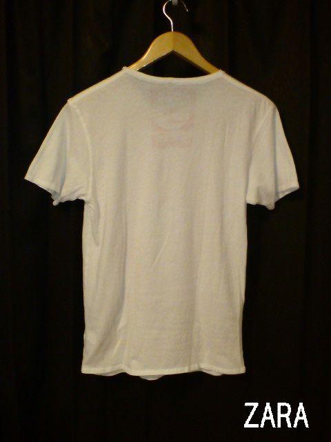 □ZARA/ザラ 新作 半袖 デザイン Tシャツ/S☆新品 < ブランド  □ZARA/ザラ 新作 半袖 デザイン Tシャツ/S☆新品 < ブランドの