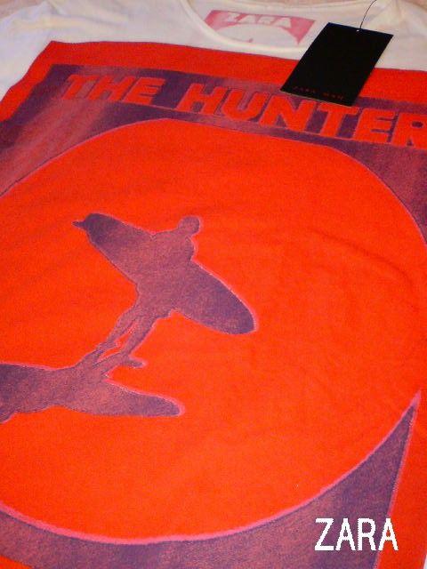 □ZARA/ザラ 新作 半袖 デザイン Tシャツ/S☆新品 < ブランド  □ZARA/ザラ 新作 半袖 デザイン Tシャツ/S☆新品 < ブランドの