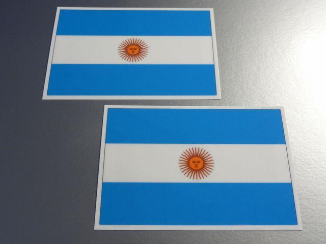 ■アルゼンチン国旗ステッカー2枚セット即買 < 自動車/バイク ■アルゼンチン国旗ステッカー2枚セット即買 < 自動車/バイク
