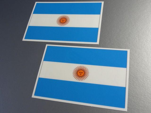 ■アルゼンチン国旗ステッカー2枚セット即買 < 自動車/バイク ■アルゼンチン国旗ステッカー2枚セット即買 < 自動車/バイク