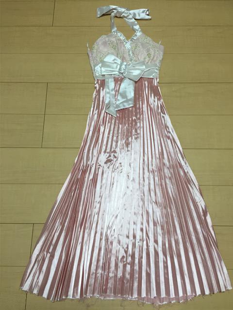 ピンク★ホルターロングドレス★キャバ★クラブ★ < 女性ファッション  ピンク★ホルターロングドレス★キャバ★クラブ★  < 女性ファッションの