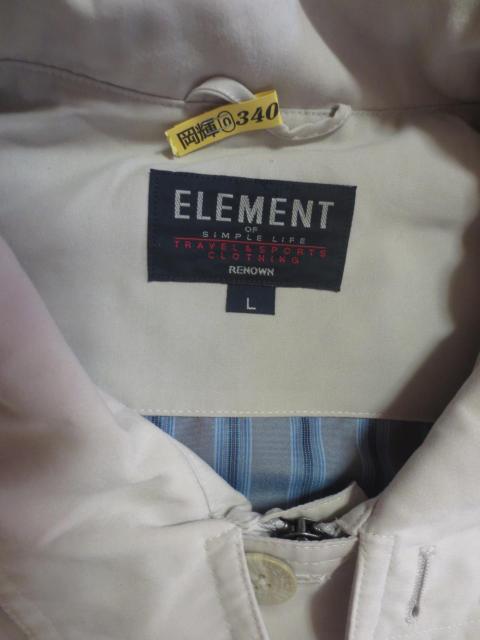 ELEMENT エレメント SIMPLE LIFE ポリエステル コート ジャケット L 潟激iウン < 男性ファッション ELEMENT エレメント SIMPLE LIFE ポリエステル コート ジャケット L 潟激iウン < 男性ファッションの