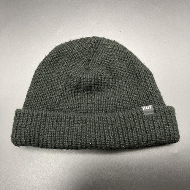即決 HUF ハフ ニット帽 ブラック < 男性ファッション  即決 HUF ハフ ニット帽 ブラック  < 男性ファッションの