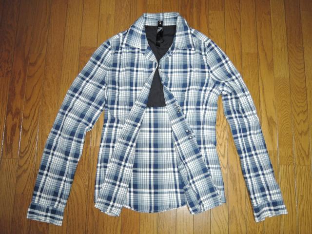 wjk ダブルジェイケイ チェックシャツ S ホックボタン シワ加工 < ブランド  wjk ダブルジェイケイ チェックシャツ S ホックボタン シワ加工 < ブランドの