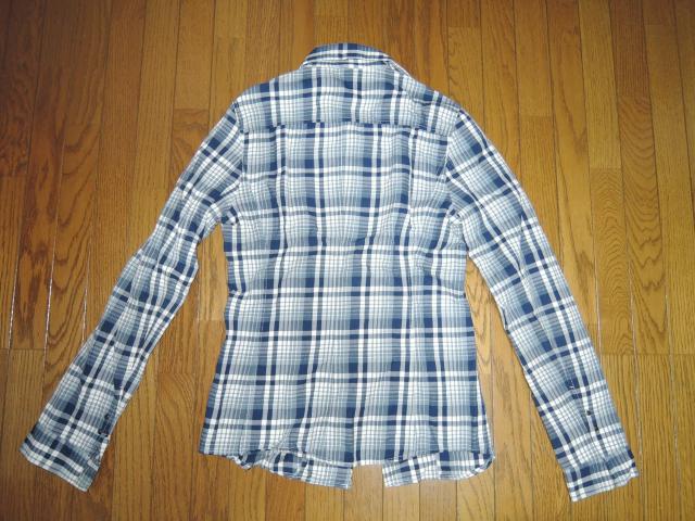 wjk ダブルジェイケイ チェックシャツ S ホックボタン シワ加工 < ブランド  wjk ダブルジェイケイ チェックシャツ S ホックボタン シワ加工 < ブランドの