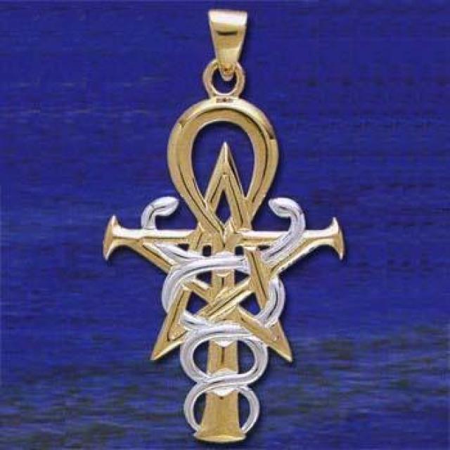 PS Wizardry Symbol silver pendant   ANZT[/v 