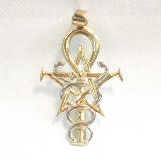 PS Wizardry Symbol silver pendant  ANZT[/v 