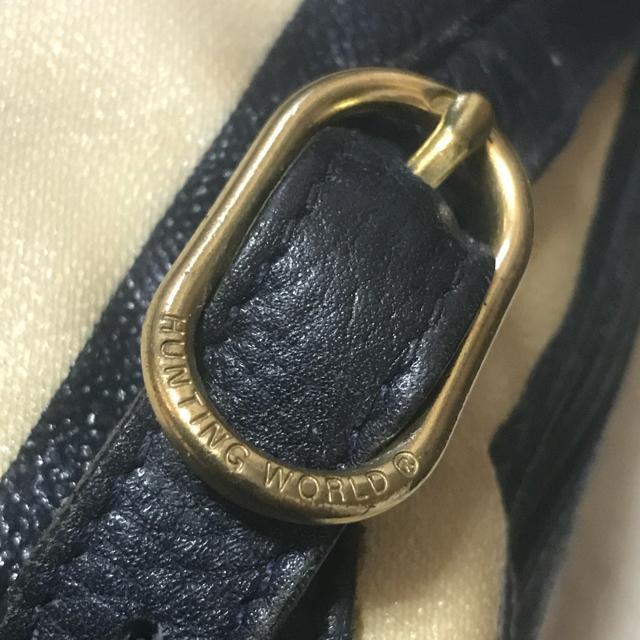 スーパーレア 正規品 ハンティングワールド ミニバックパック ツートン < ブランド  スーパーレア 正規品 ハンティングワールド ミニバックパック ツートン < ブランドの