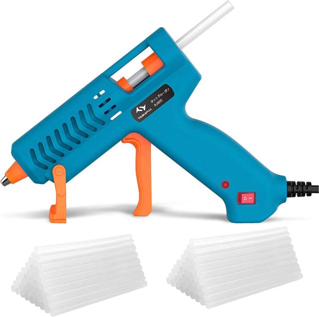 グルーガン 50W 中小型 ボンドガン 急速加熱 高品質スティック60本付 液漏れ・やけど防止 軽量速乾 改良されたスタンド < ペット/手芸/園芸  グルーガン 50W 中小型 ボンドガン 急速加熱 高品質スティック60本付 液漏れ・やけど防止 軽量速乾 改良されたスタンド  < ペット/手芸/園芸の
