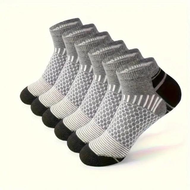 特別提供品590円★ 6 ペアの混合色 メンズ アンクレットソックス 無地 パッチワーク クルーソックス 通気性 快適 フリー < 男性ファッション  特別提供品590円★ 6 ペアの混合色 メンズ アンクレットソックス 無地 パッチワーク クルーソックス 通気性 快適 フリー < 男性ファッションの