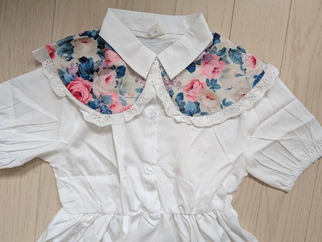 140~150★11~12歳★SHEIN★付け襟ワンピース★新品★送料無料 < キッズ/ベビー 140~150★11~12歳★SHEIN★付け襟ワンピース★新品★送料無料 < キッズ/ベビーの