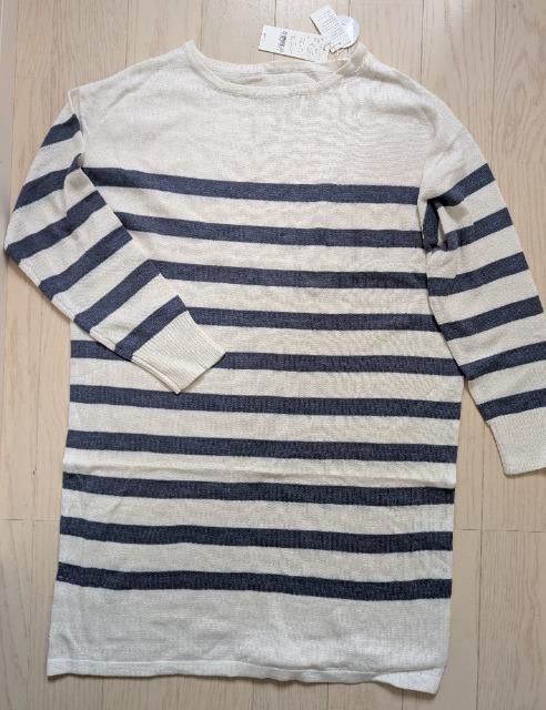 M~L★ボーダーウォッシャブルニットワンピース★新品★送料無料 < 女性ファッション  M~L★ボーダーウォッシャブルニットワンピース★新品★送料無料 < 女性ファッションの
