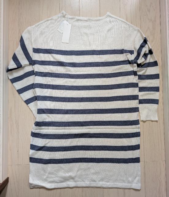 M~L★ボーダーウォッシャブルニットワンピース★新品★送料無料 < 女性ファッション  M~L★ボーダーウォッシャブルニットワンピース★新品★送料無料 < 女性ファッションの