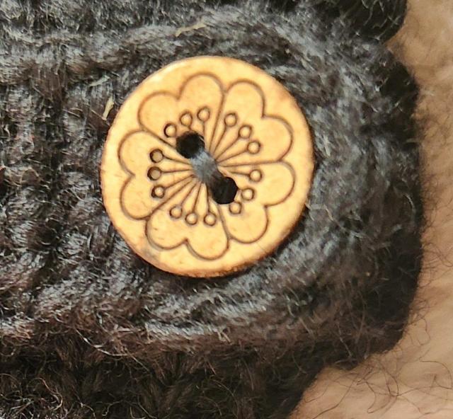 黒色(ウール&アクリル)毛糸で編んだハンドウーマです。 < ペット/手芸/園芸 黒色(ウール&アクリル)毛糸で編んだハンドウーマです。 < ペット/手芸/園芸の