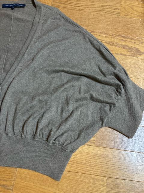 2064.フレンチコネクション☆ドルマンスリーブカーディガン☆茶色/モカ☆サイズS < 女性ファッション 2064.フレンチコネクション☆ドルマンスリーブカーディガン☆茶色/モカ☆サイズS < 女性ファッションの